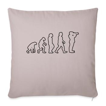 Photographe Photographie Appareil photo Photographes drôles - Housse de coussin décorative 45 x 45 cm - taupe clair - Devant