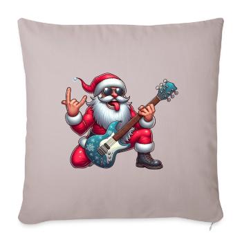 santa rock 3 - Housse de coussin décorative 45 x 45 cm - taupe clair - Devant