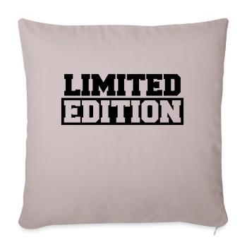 Limited Edition - Housse de coussin décorative 45 x 45 cm - taupe clair - Devant