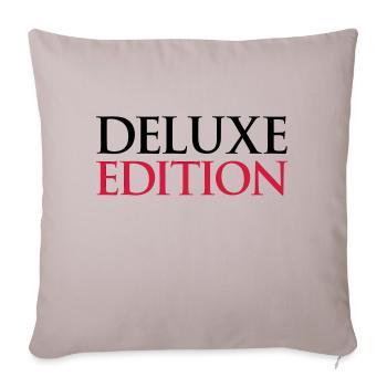 deluxe_edition2 - Housse de coussin décorative 45 x 45 cm - taupe clair - Devant