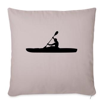 Sport - Paddeln 1er - Sofakissenbezug 45 x 45 cm - helles Taupe - Vorne