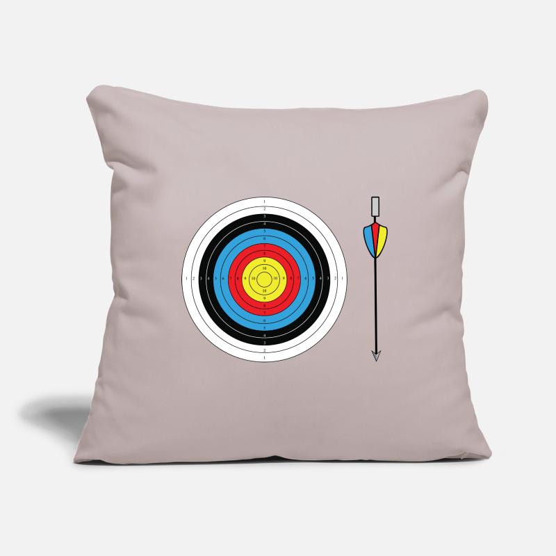Arc et Flèche | Arc avec flèche Housse de coussin décorative 45 x 45 cm