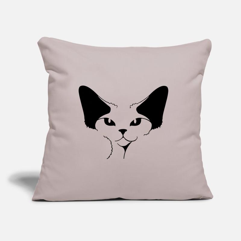 DEVON REX Sofakissenbezug 45 x 45 cm