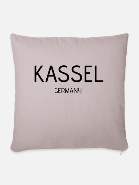 Kassel - Sofakissenbezug 45 x 45 cm - helles Taupe