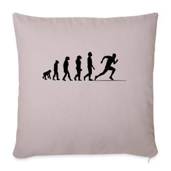 Evolution Sprint / Sprinter - Sofakissenbezug 45 x 45 cm - helles Taupe - Vorne