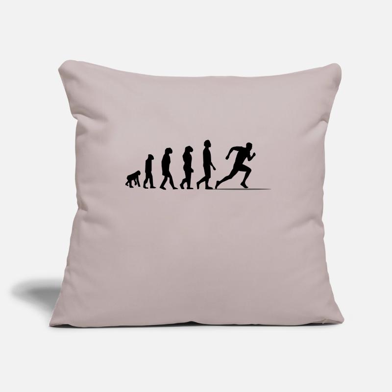 Evolution Sprint / Sprinter Housse de coussin décorative 45 x 45 cm