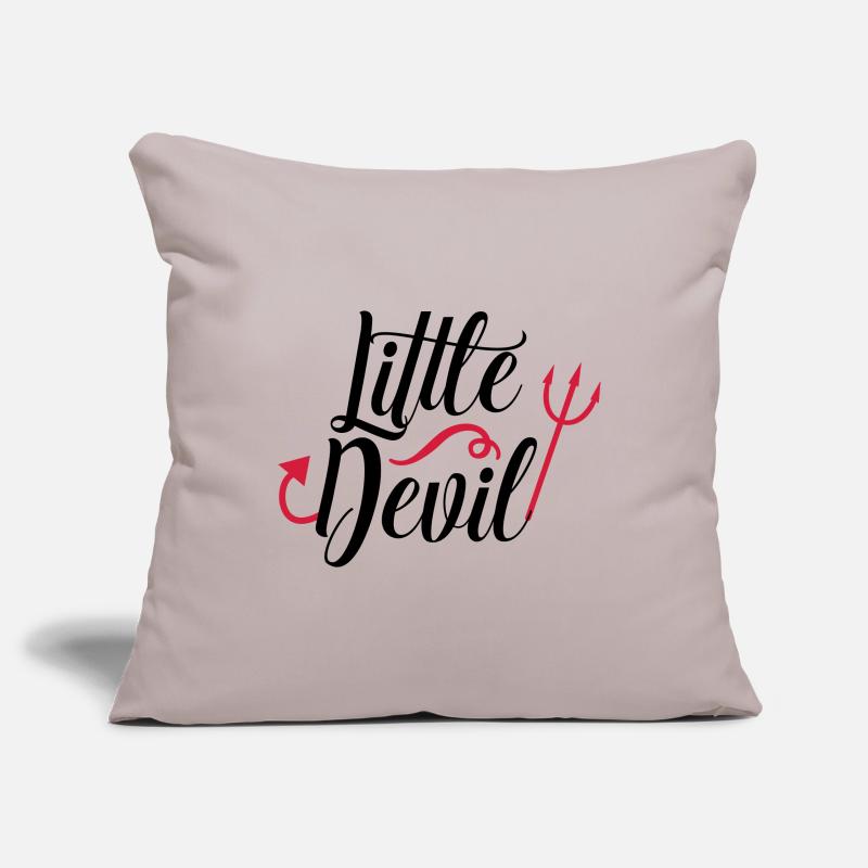 Little Devil Halloween Satan's roast devil Sofa pillowcase 17,3'' x 17,3'' (45 x 45 cm)