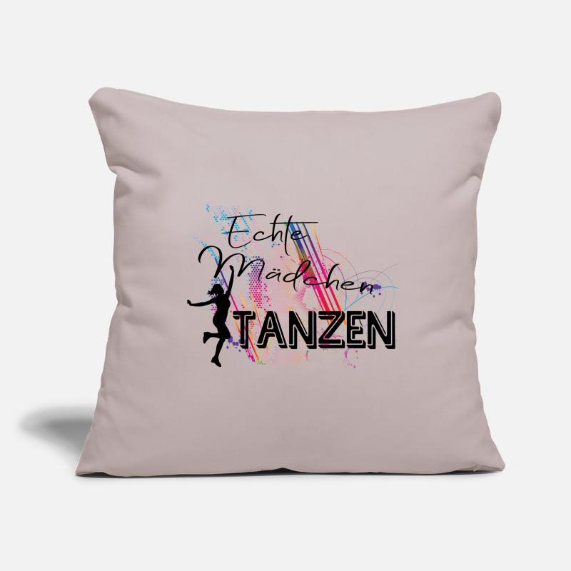 Echte Mädchen Tanzen Sofakissenbezug 45 x 45 cm