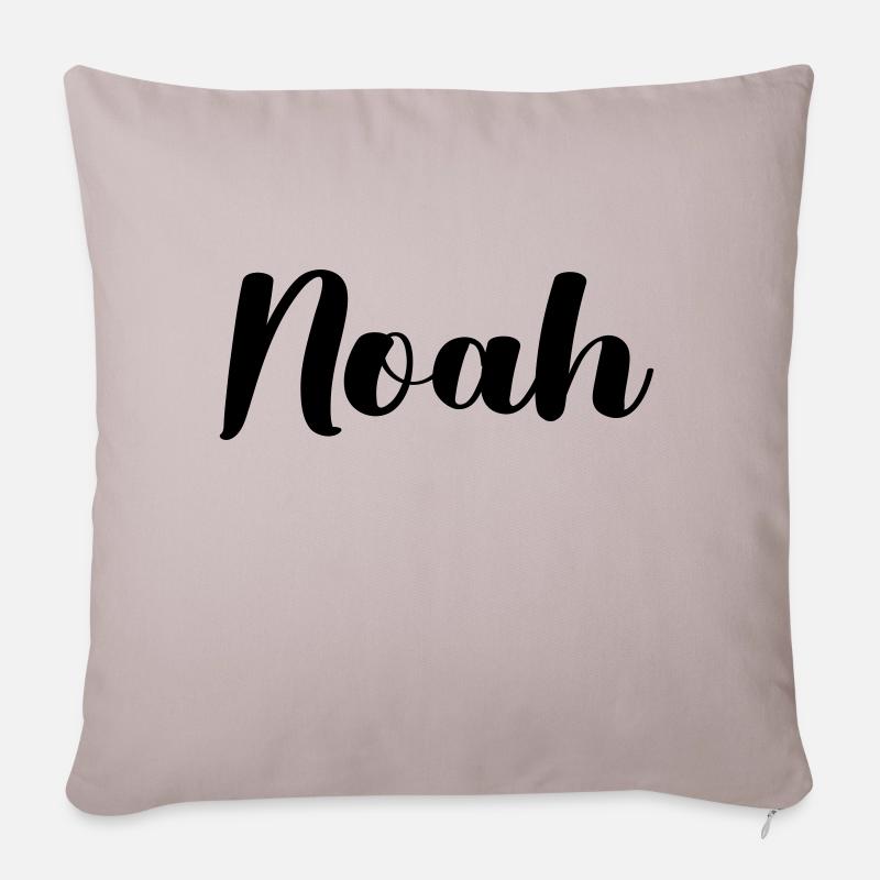 noah - Sofakissenbezug 45 x 45 cm - helles Taupe