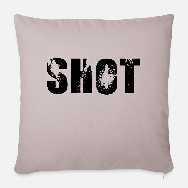 coup - Housse de coussin décorative 45 x 45 cm - taupe clair