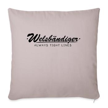 Welsbändiger - Sofakissenbezug 45 x 45 cm - helles Taupe - Vorne