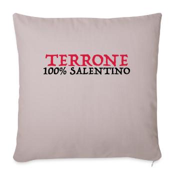 terrone salentino 100 - Sofa pillowcase 17,3'' x 17,3'' (45 x 45 cm) - light taupe - Front