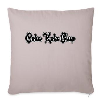 Coka Glup Schwanz - Sofakissenbezug 45 x 45 cm - helles Taupe - Vorne