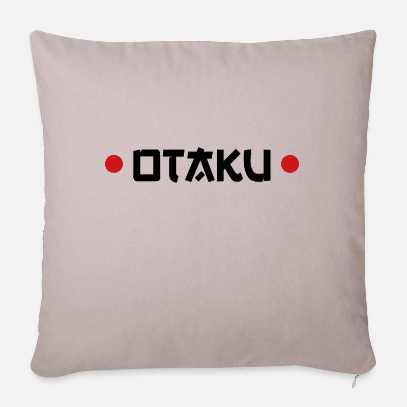 Otaku - Sofakissenbezug 45 x 45 cm - helles Taupe