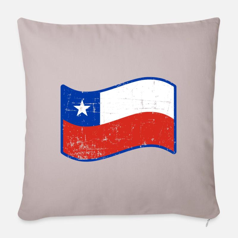Chile - Sofakissenbezug 45 x 45 cm - helles Taupe
