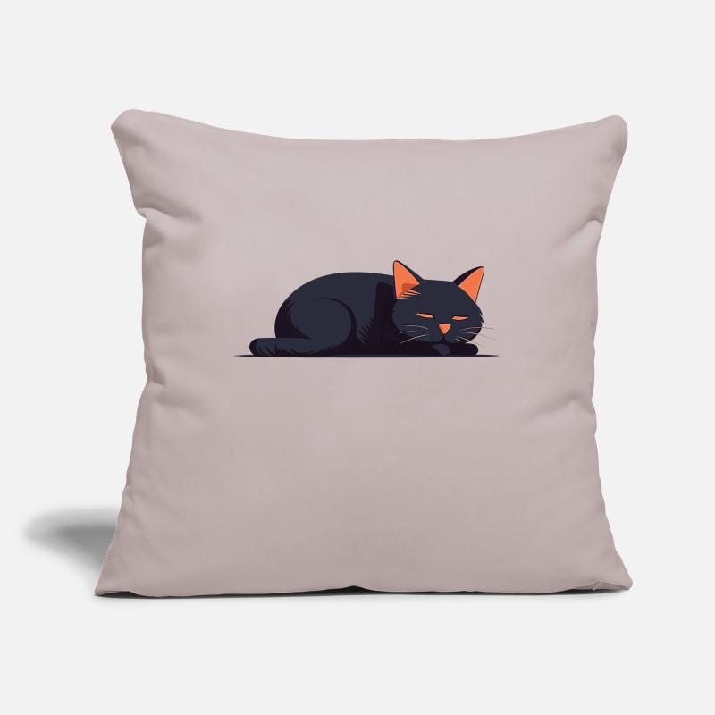 Sleeper cat Sofa pillowcase 17,3'' x 17,3'' (45 x 45 cm)