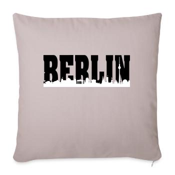 Berlin - Sofa pillowcase 17,3'' x 17,3'' (45 x 45 cm) - light taupe - Front