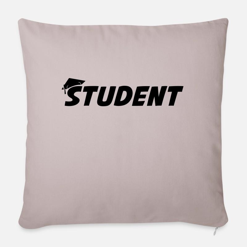 student - Sofakissenbezug 45 x 45 cm - helles Taupe