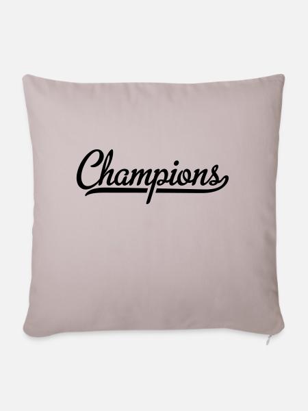 Champion - Sofakissenbezug 45 x 45 cm - helles Taupe