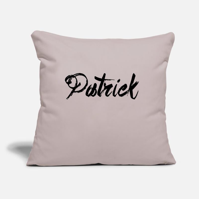 Patrick Housse de coussin décorative 45 x 45 cm