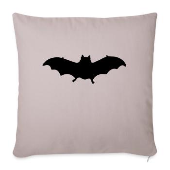 bat - Sofakissenbezug 45 x 45 cm - helles Taupe - Vorne