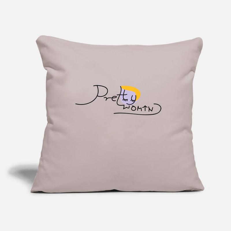 pretty Housse de coussin décorative 45 x 45 cm