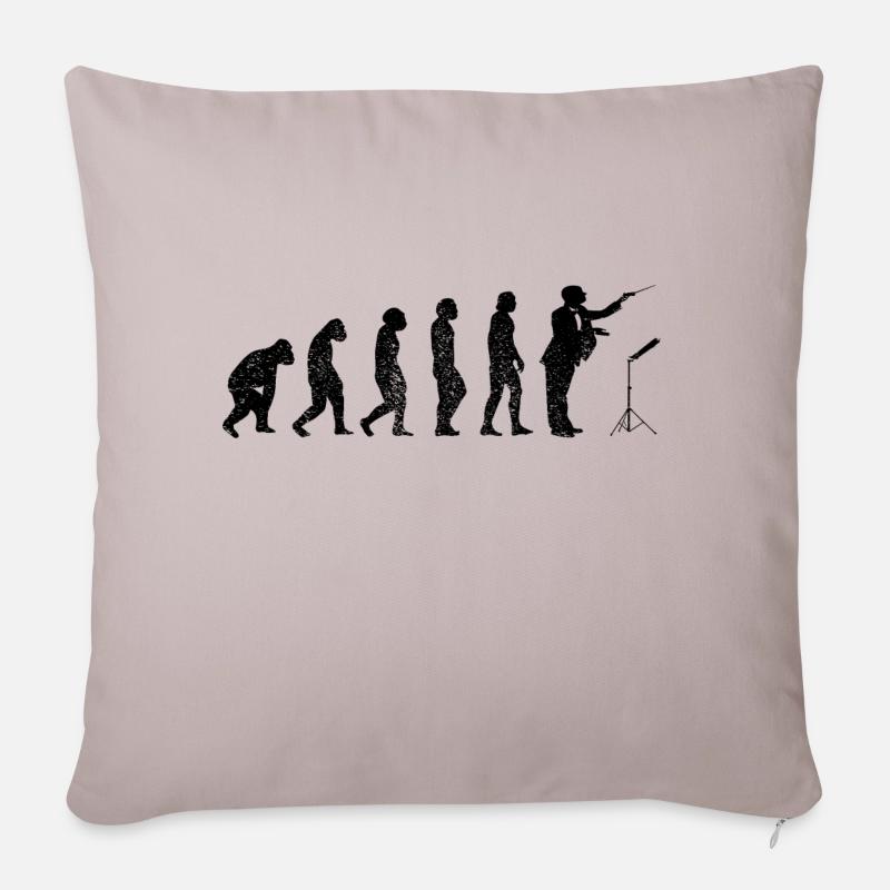 Dirigenten Geschenk Dirigent Musik Dirigieren - Sofakissenbezug 45 x 45 cm - helles Taupe