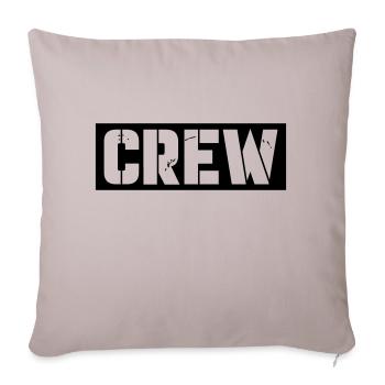 Crew Design - Sofa pillowcase 17,3'' x 17,3'' (45 x 45 cm) - light taupe - Front