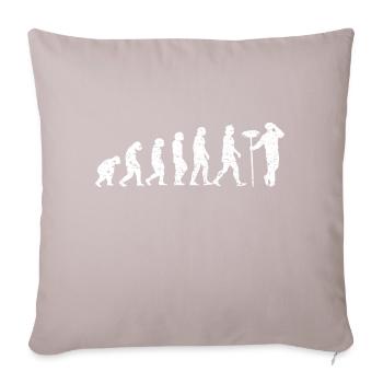Ramoneur Ramoneur Cadeau Balayeuse de nourriture - Housse de coussin décorative 45 x 45 cm - taupe clair - Devant