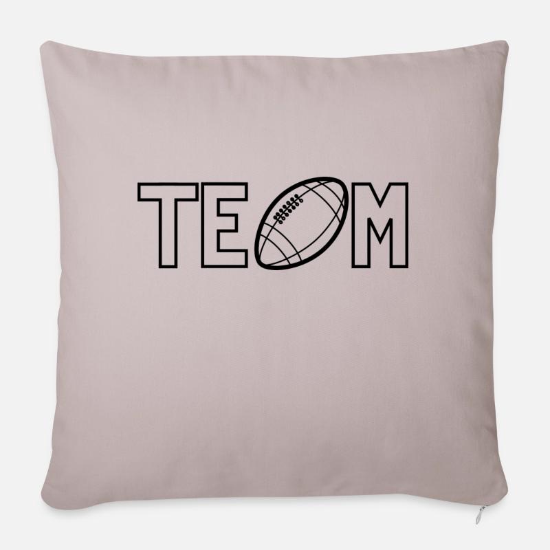 Team - Sofakissenbezug 45 x 45 cm - helles Taupe