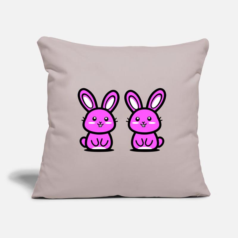Easter Bunny Easter Sofa pillowcase 17,3'' x 17,3'' (45 x 45 cm)