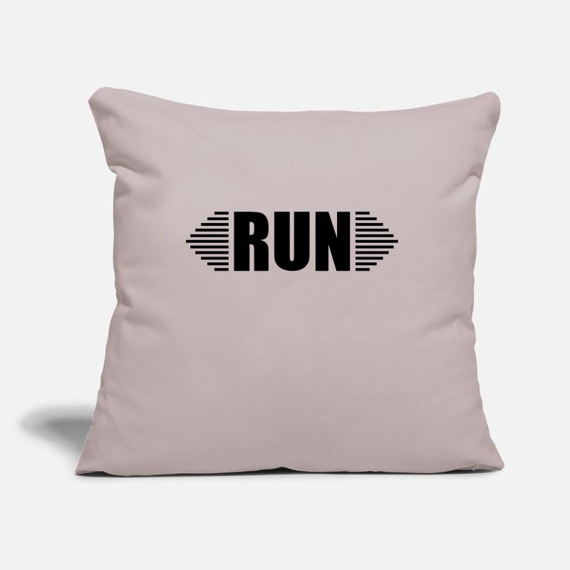 Run, Runner - Run Housse de coussin décorative 45 x 45 cm