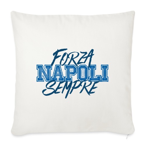 Forza Napoli Sempre - Copricuscino per divano, 45 x 45 cm