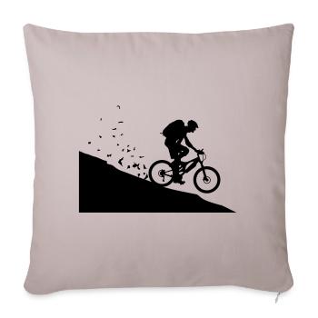 VTT - Housse de coussin décorative 45 x 45 cm - taupe clair - Devant