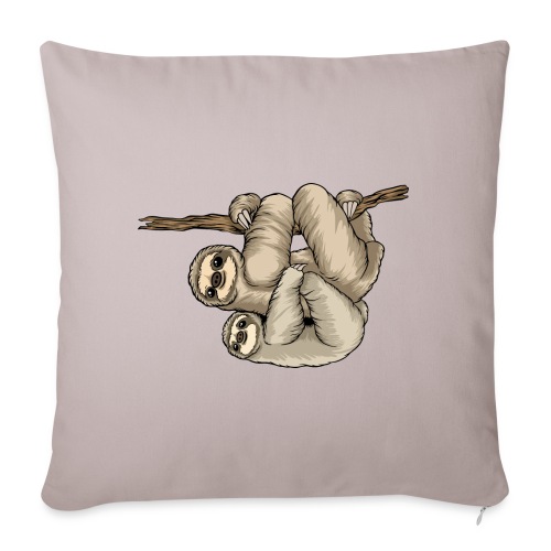 Kunterli Loves Sloths - #KUN-SLO-08 - Cute - Sofa pillowcase 17,3'' x 17,3'' (45 x 45 cm)