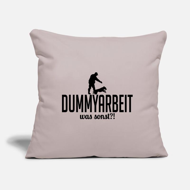 DUMMY WORK what else Sofa pillowcase 17,3'' x 17,3'' (45 x 45 cm)