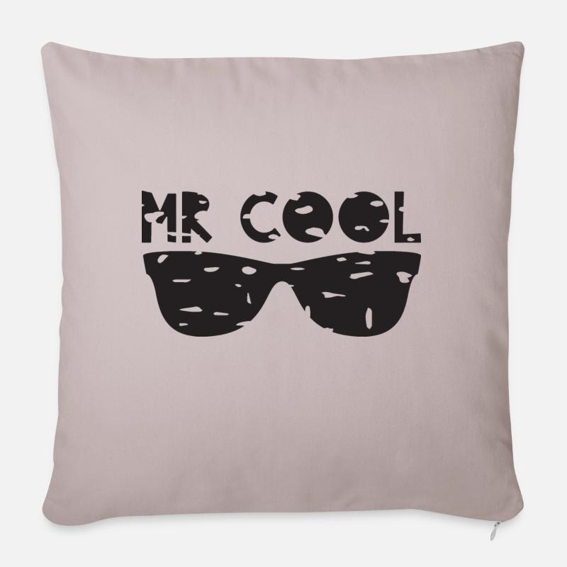 MR cool - Sofakissenbezug 45 x 45 cm - helles Taupe