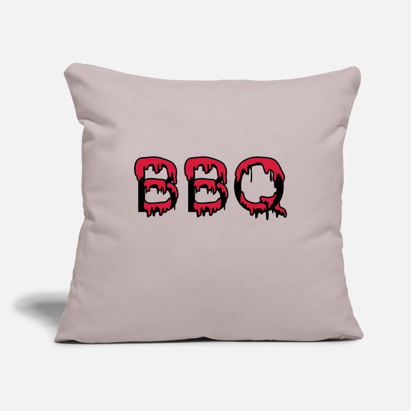 BBQ grilling Sofa pillowcase 17,3'' x 17,3'' (45 x 45 cm)