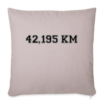 Marathon - Housse de coussin décorative 45 x 45 cm - taupe clair - Devant