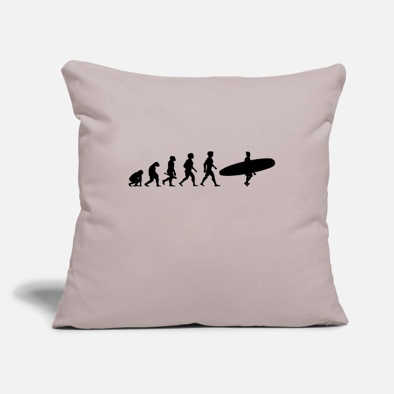 Evolution Surfing Surfers surfboard surfing Sofa pillowcase 17,3'' x 17,3'' (45 x 45 cm)