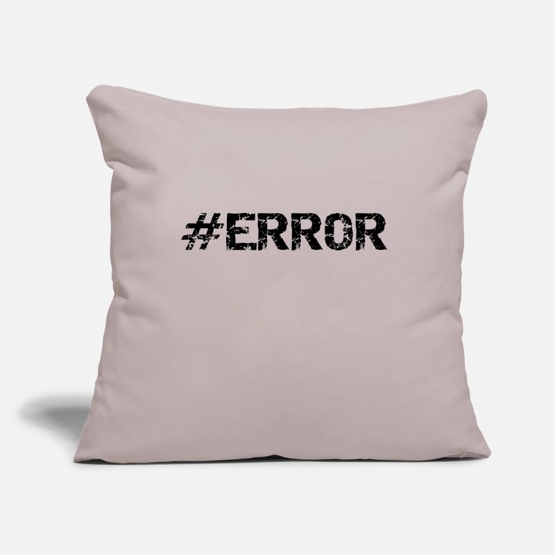 #ERROR Sofa pillowcase 17,3'' x 17,3'' (45 x 45 cm)