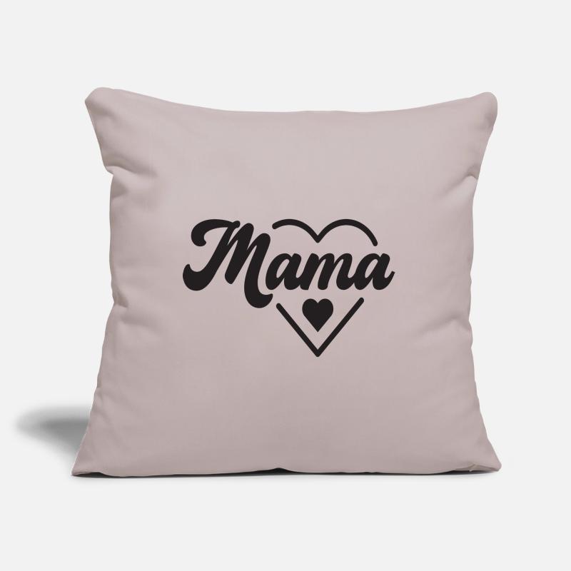 Mama Motiv | Muttertags- oder Geburtstagsgeschenk Sofakissenbezug 45 x 45 cm