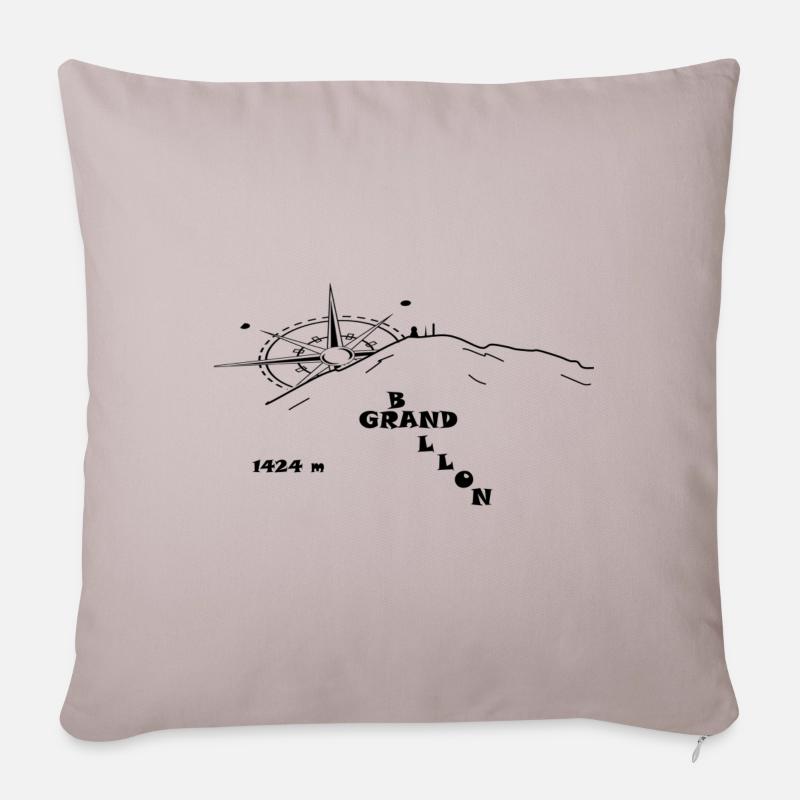 Grand Ballon Elsass - Sofakissenbezug 45 x 45 cm - helles Taupe