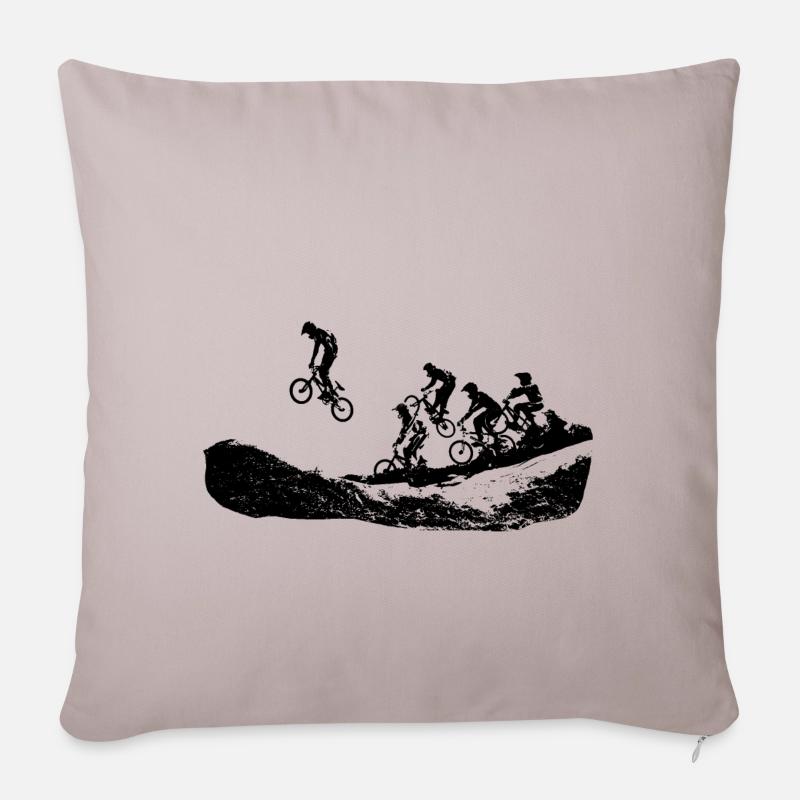 bmx - Sofakissenbezug 45 x 45 cm - helles Taupe