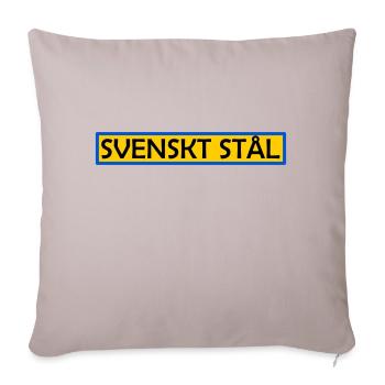Swedish steel - Sofa pillowcase 17,3'' x 17,3'' (45 x 45 cm) - light taupe - Front