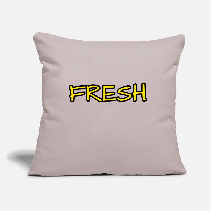 FRAIS Housse de coussin décorative 45 x 45 cm