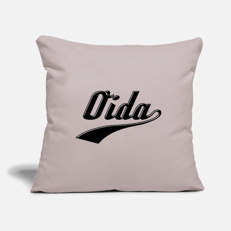 Oida - Austria dialect dialect age language Sofa pillowcase 17,3'' x 17,3'' (45 x 45 cm)