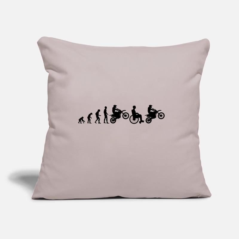 Motocross Evolution gute Besserung geschenk Sofakissenbezug 45 x 45 cm