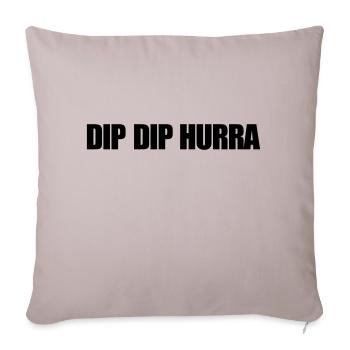 dip dip hurra - Emma MDMA Ecstasy XTC Pepp Speed - Sofakissenbezug 45 x 45 cm - helles Taupe - Vorne