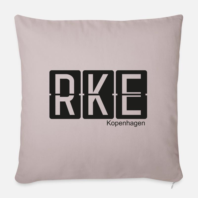 Kopenhagen - Sofakissenbezug 45 x 45 cm - helles Taupe